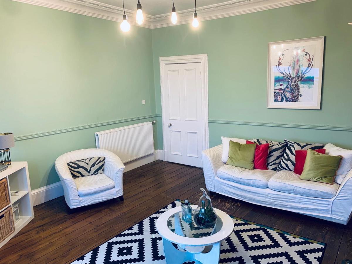 Ferienwohnung Bridge View Apt - stunning River Tay views Newport-On-Tay Exterior foto